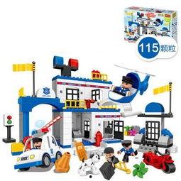 乐高警察玩具的视频